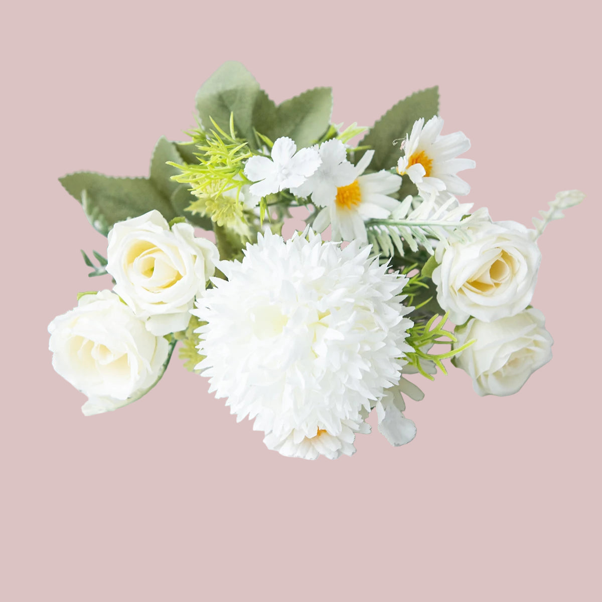 Bouquet Champêtre Artificiel "Jardin Anglais"