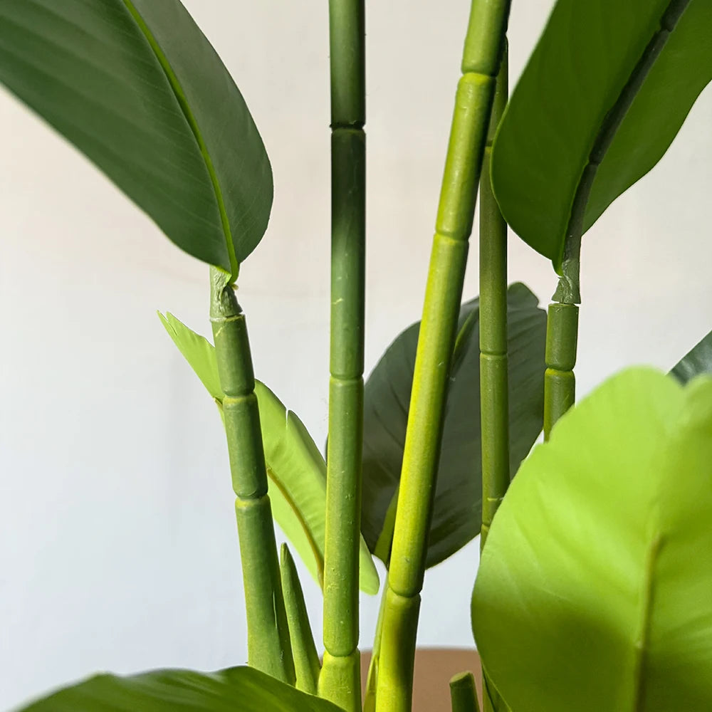 Tiges de Feuilles de Bananier Artificielles