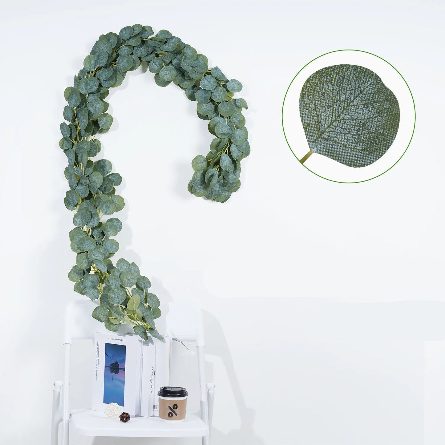 Guirlande d'Eucalyptus à Feuilles Rondes