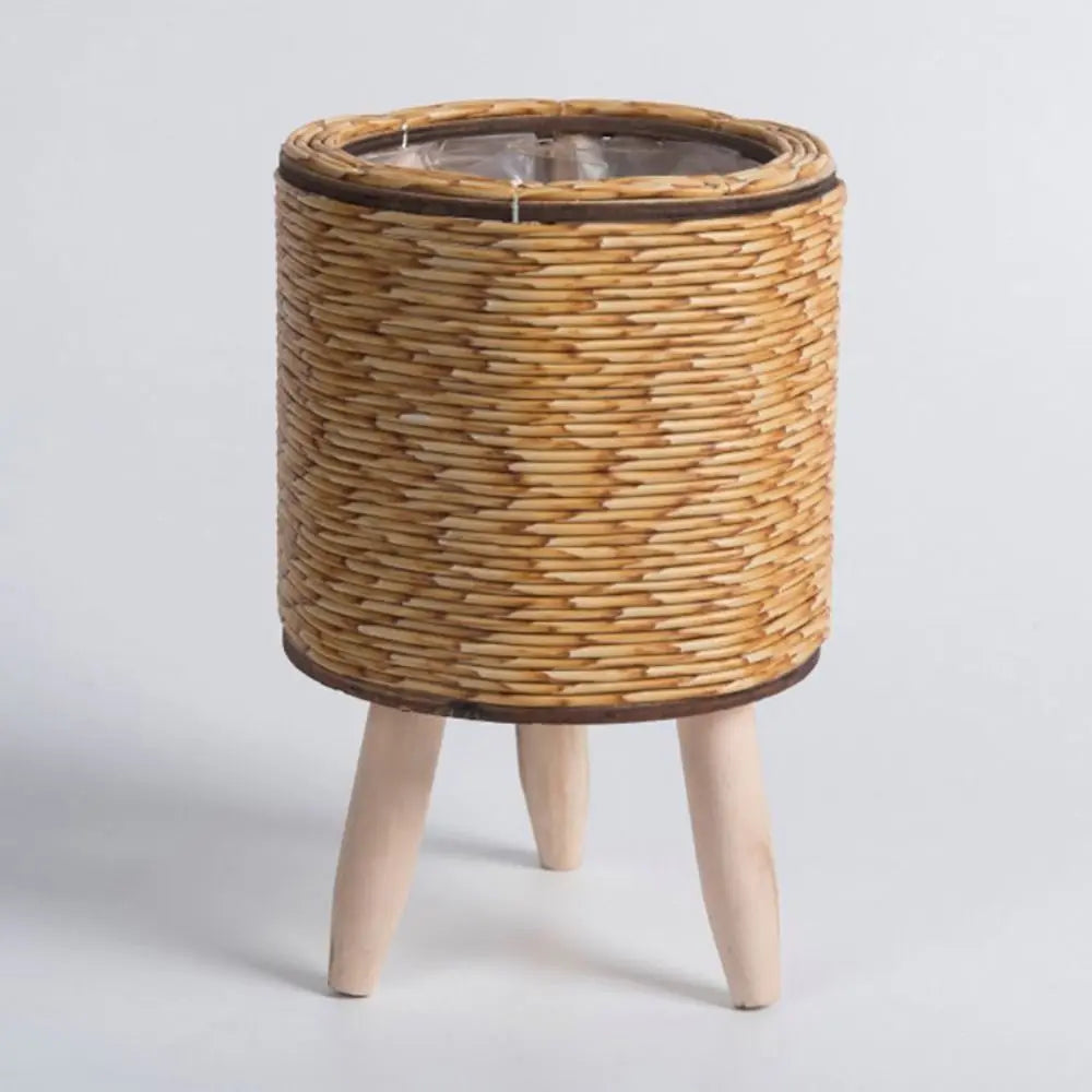 Cache-pot sur Pieds en Osier