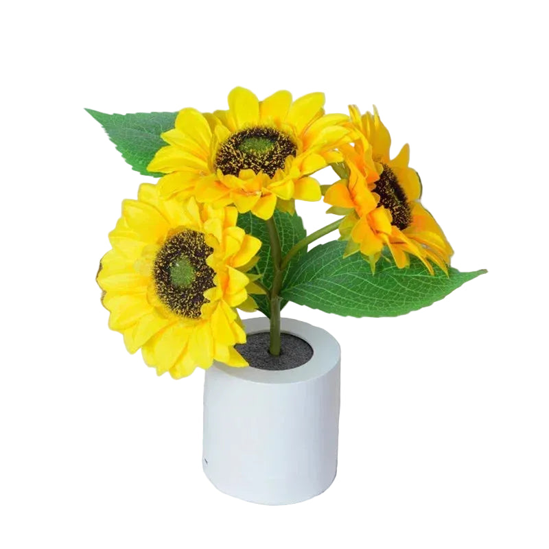 Tournesols Lumineux LED Rechargeables