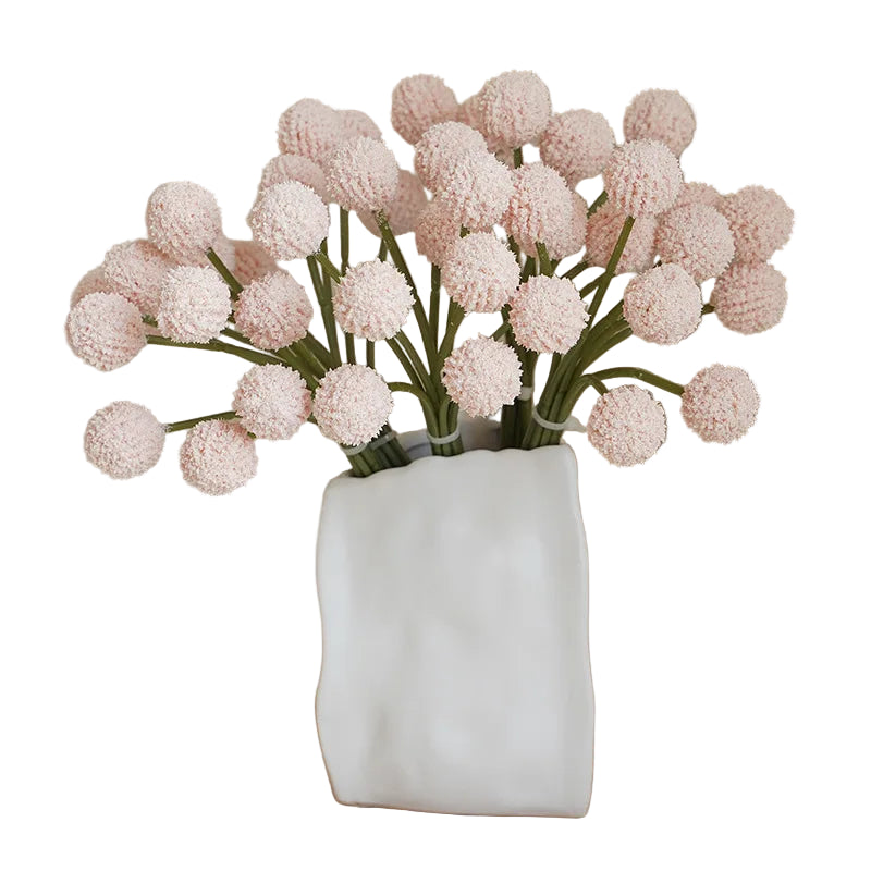 Bouquet de Fleurs Artificielles "Boules d'Or"