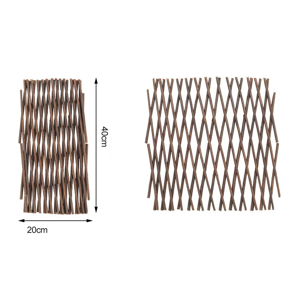 Treillis Extensible en Bois Naturel&nbsp;