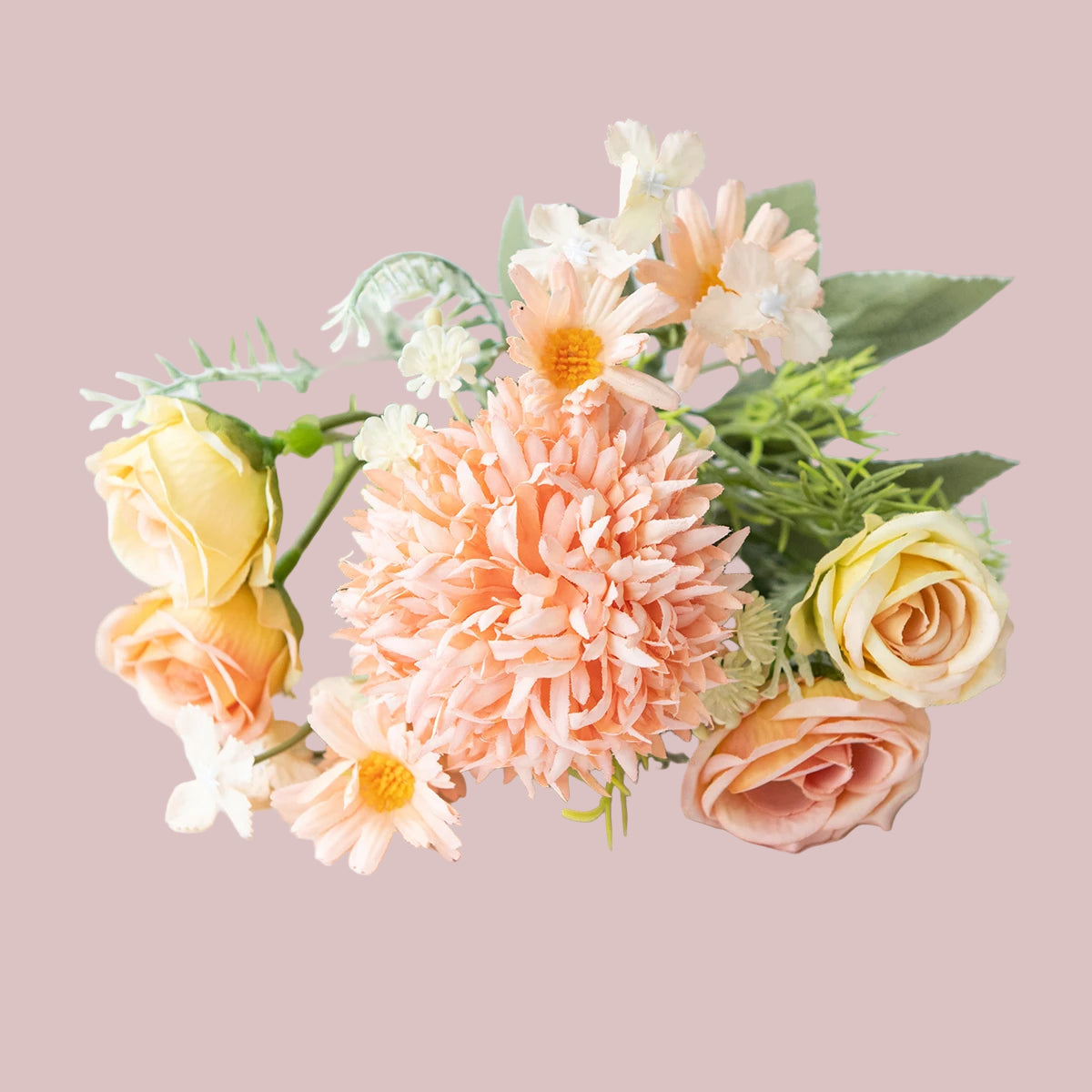 Bouquet Champêtre Artificiel "Jardin Anglais"