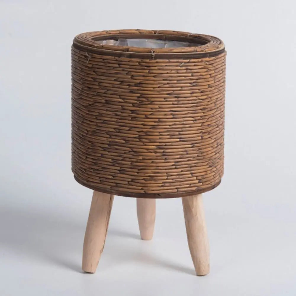 Cache-pot sur Pieds en Osier
